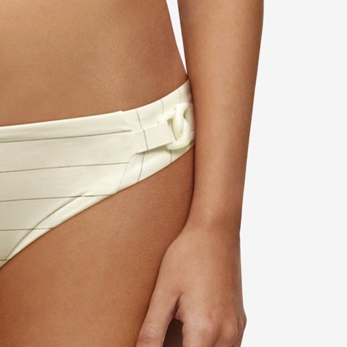 Chantelle Swimwear Black Sun white bikini brief