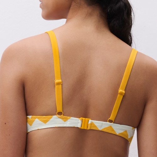 Chantelle Swimwear Totem yellow padded bikini bra