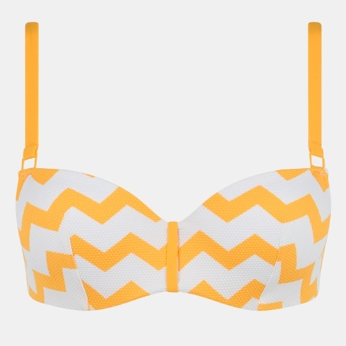 Chantelle Swimwear Totem yellow padded bikini bra