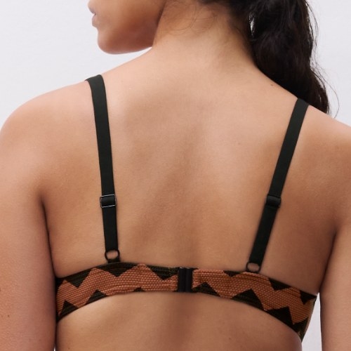 Chantelle Swimwear Totem brown padded bikini bra