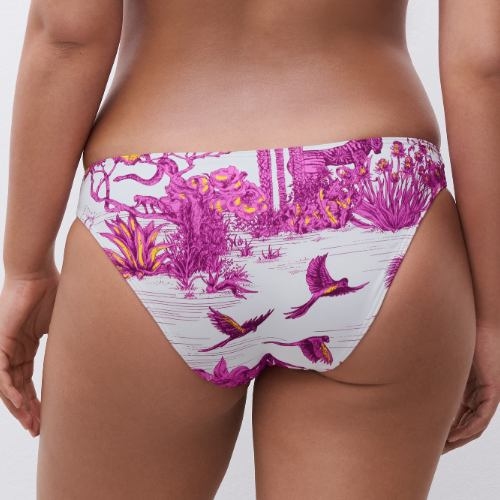 Chantelle Swimwear Sauvage white bikini brief