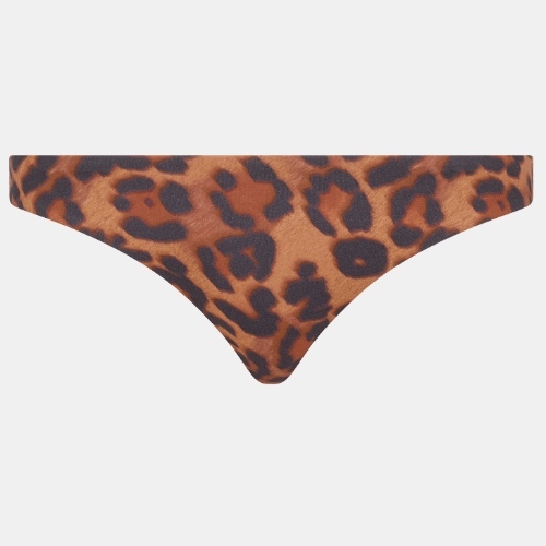 Chantelle Swimwear Sauvage brown bikini brief