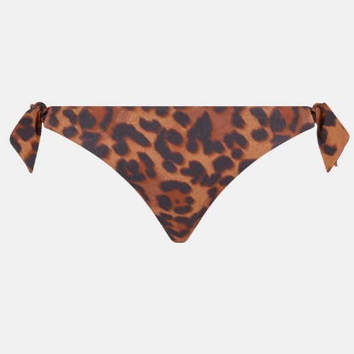 Chantelle Swimwear Sauvage brown bikini brief