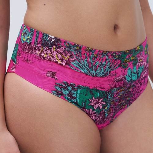 Chantelle Swimwear Sauvage pink bikini brief