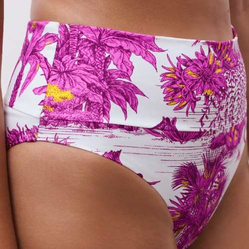 Chantelle Swimwear Sauvage white bikini brief