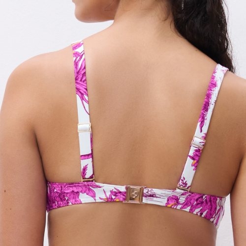 Chantelle Swimwear Sauvage white padded bikini bra