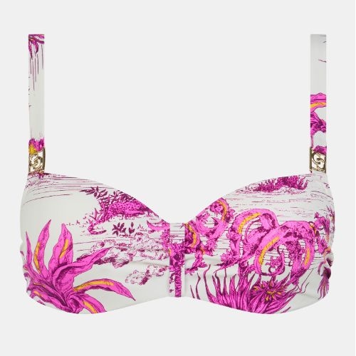 Chantelle Swimwear Sauvage white padded bikini bra