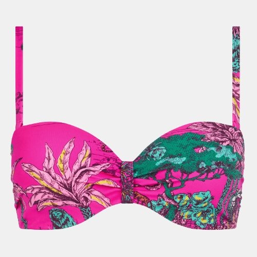 Chantelle Swimwear Sauvage pink padded bikini bra