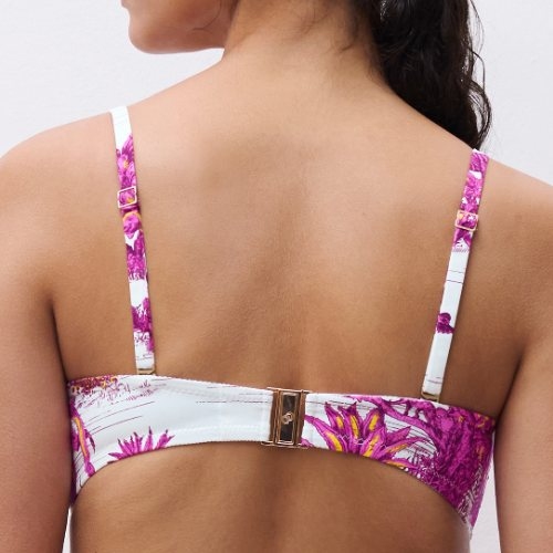 Chantelle Swimwear Sauvage white padded bikini bra