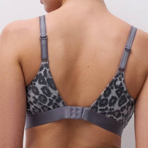 Chantelle Magnifique grey wireless bra