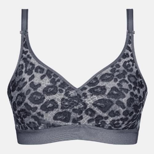 Chantelle Magnifique grey wireless bra