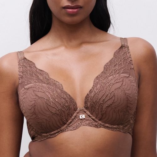 Chantelle Vibe cinnamon padded bra