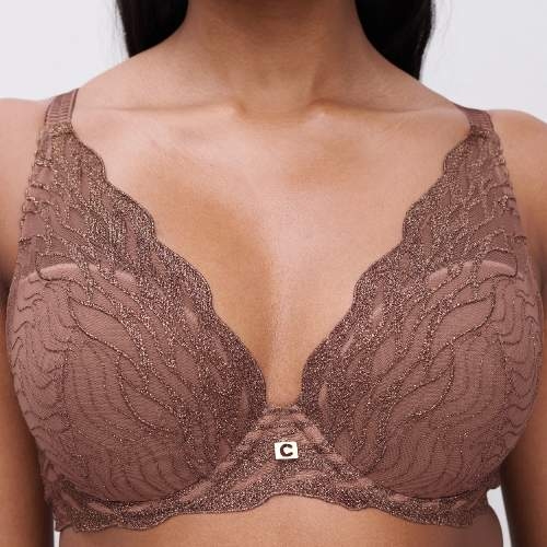 Chantelle Vibe cinnamon padded bra
