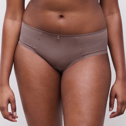 Chantelle Romance mole grey short
