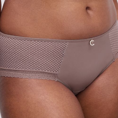 Chantelle Romance mole grey short