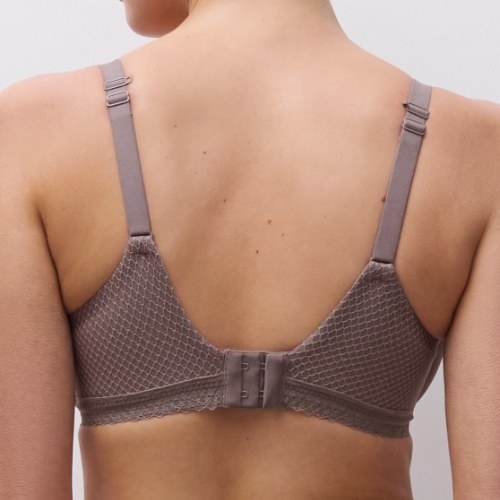 Chantelle New Romance mole grey padded bra