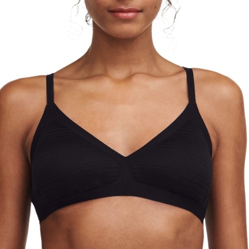 Chantelle SoftStretch black wireless bra