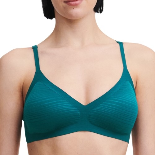 Chantelle SoftStretch green wireless bra