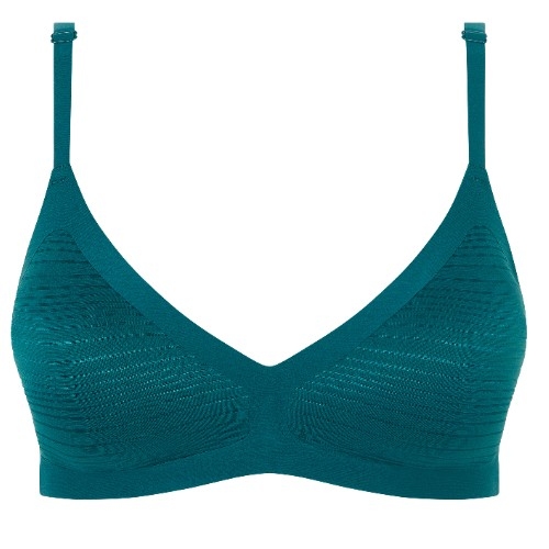 Chantelle SoftStretch green wireless bra