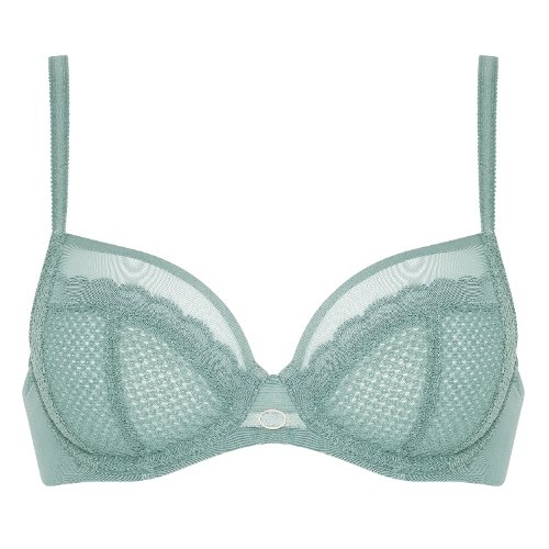 Chantelle Parisian Allure green non-padded bra