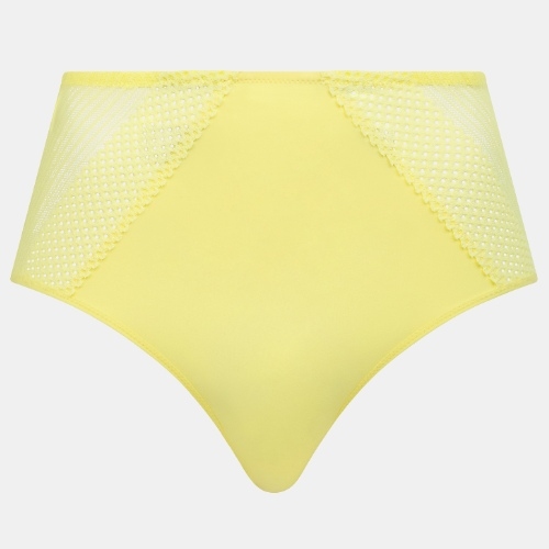 Chantelle Play yellow high waist brief