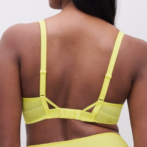 Chantelle Play yellow padded bra