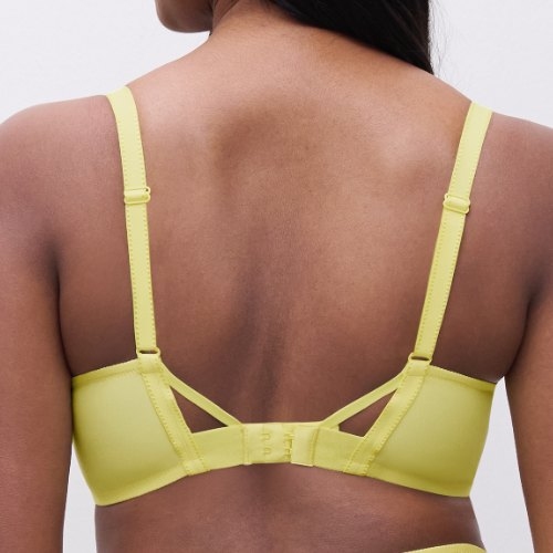 Chantelle Play yellow padded bra