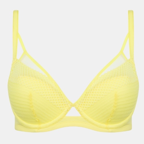 Chantelle Play yellow padded bra