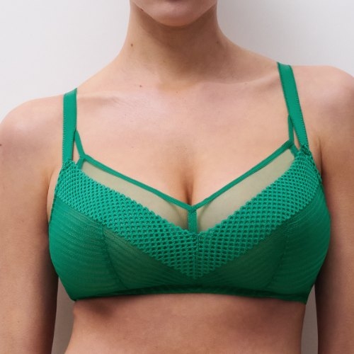 Chantelle Play green wireless bra