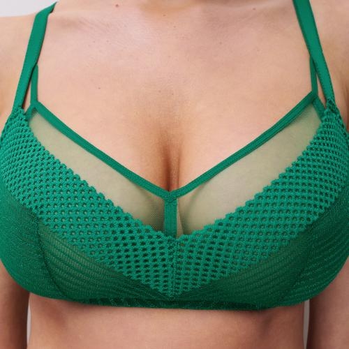 Chantelle Play green wireless bra