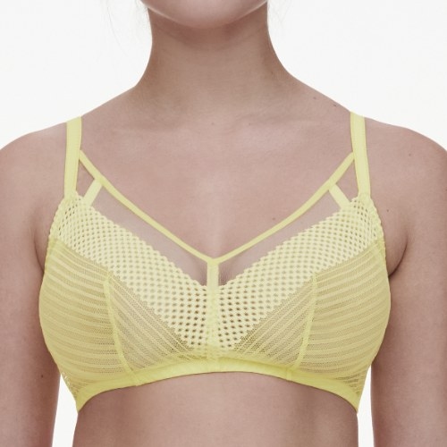 Chantelle Play yellow wireless bra