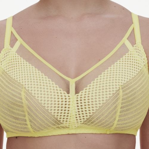 Chantelle Play yellow wireless bra