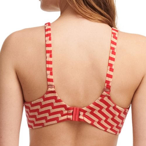 Femilet Badmode Ayora red non-padded bra