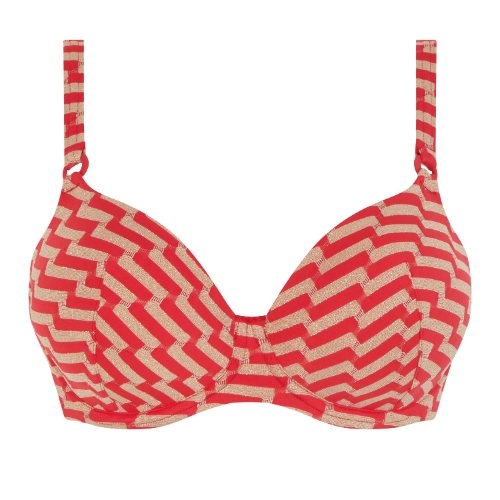 Femilet Badmode Ayora red non-padded bra