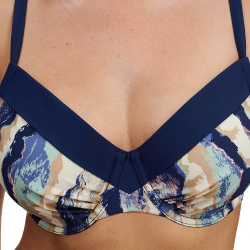 Femilet Badmode Granada navy blue non-padded bra