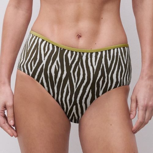 Femilet Badmode Sifnos green/white bikini brief