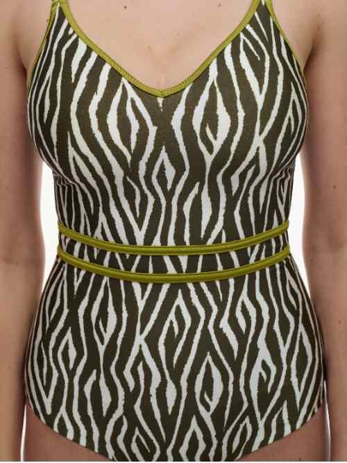 Femilet Badmode Sifnos green/white bathingsuit