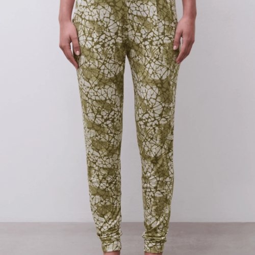 Femilet Nightwear Yara green/print pyjama pant