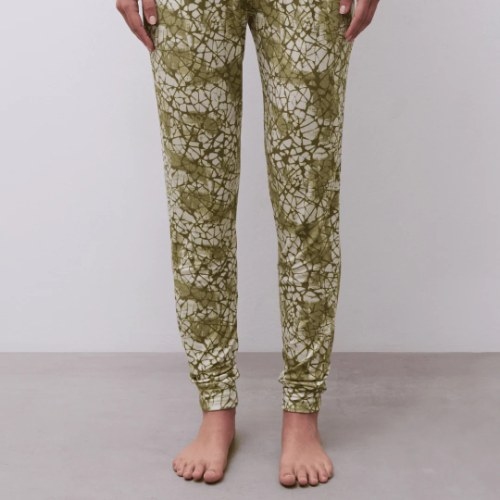 Femilet Nightwear Yara green/print pyjama pant