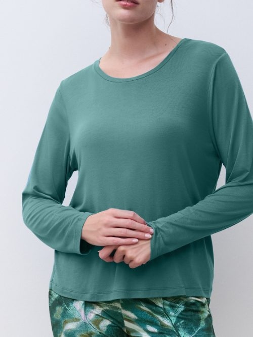 Femilet Nightwear Yara green sleep shirt