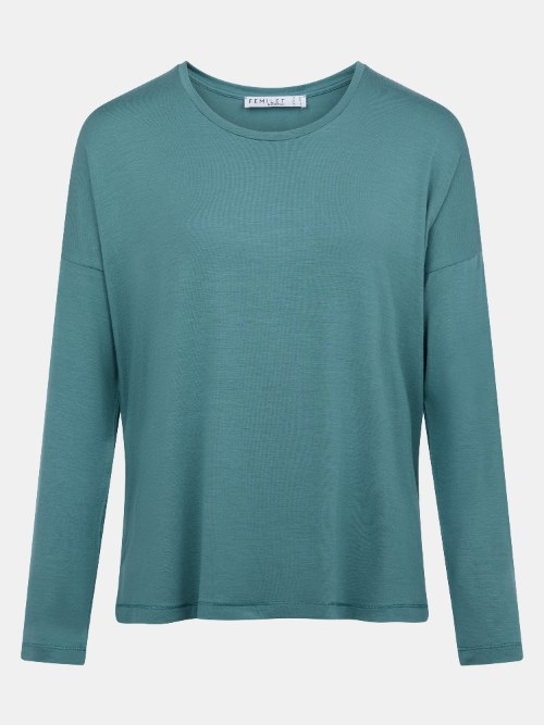 Femilet Nightwear Yara green sleep shirt