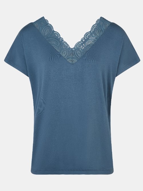 Femilet Nightwear Josie jeans blue sleep shirt