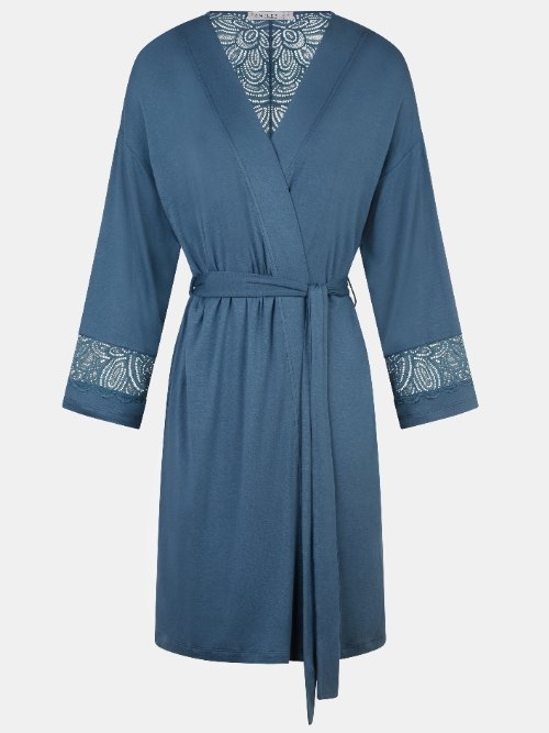 Femilet Nightwear Josie jeans blue kimono