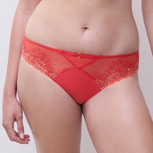 Chantelle Spice red brief