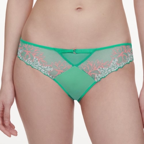Chantelle Spice green brief