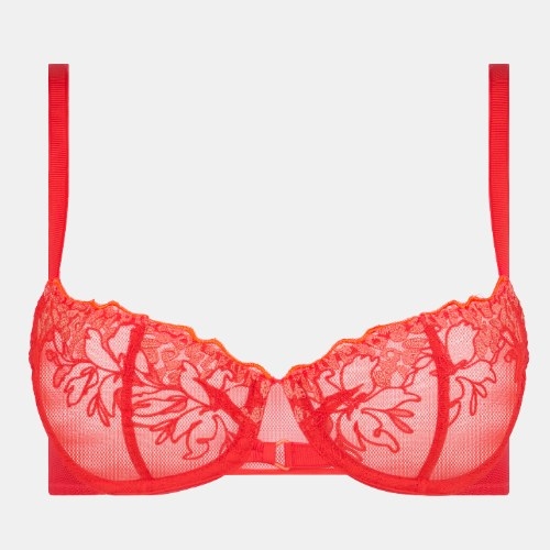 Chantelle Spice red non-padded bra