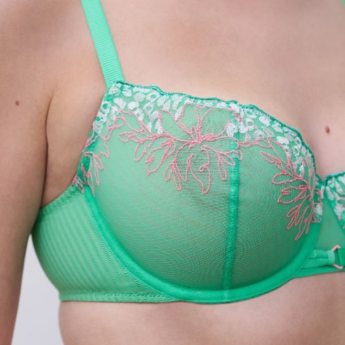 Chantelle Spice green non-padded bra