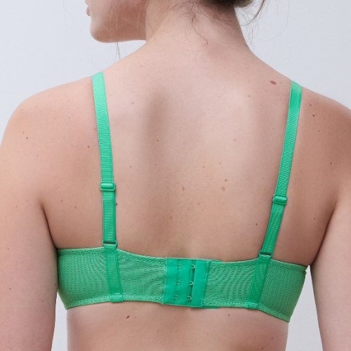 Chantelle Spice green non-padded bra