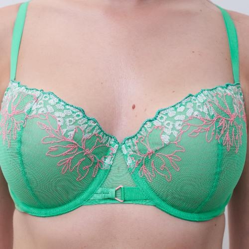 Chantelle Spice green non-padded bra