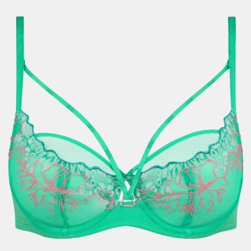 Chantelle Spice green non-padded bra